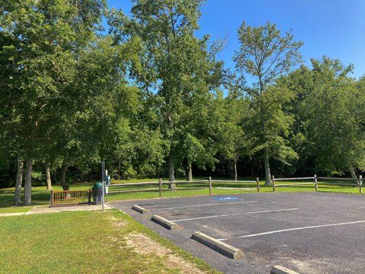 Cape May County Park South -- parking