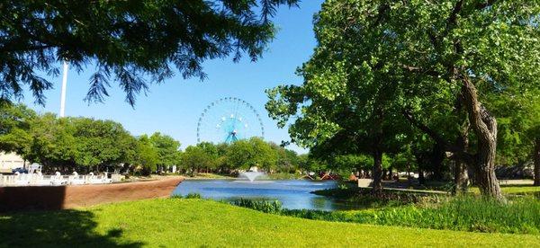 Paseando en Fair Park