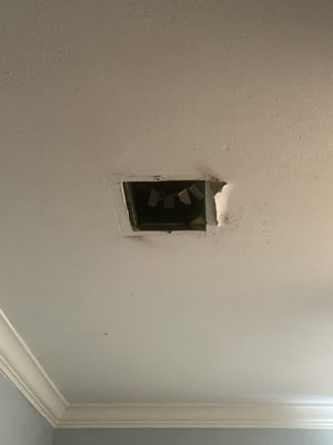 Missing vent