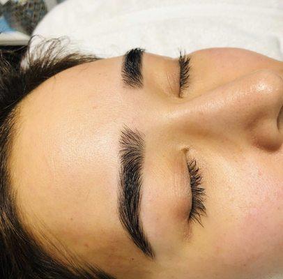 Brow Shaping and Tint