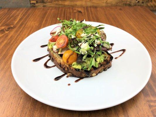 Avocado Mushroom Toast