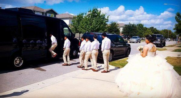 Book one of our Mercedes Limousines for your Special Day!