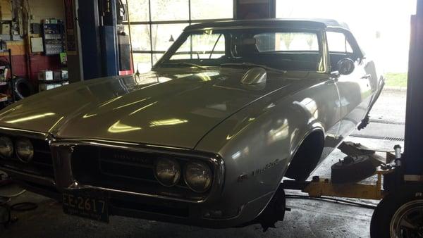 Nice Pontiac Firebird convertible