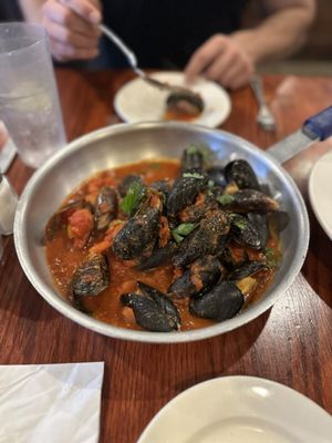 Mussels appetizer