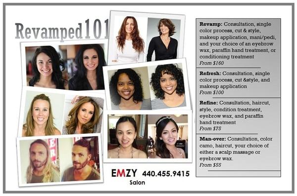 Revamped 101, must mention promo while making appointment or during checkout