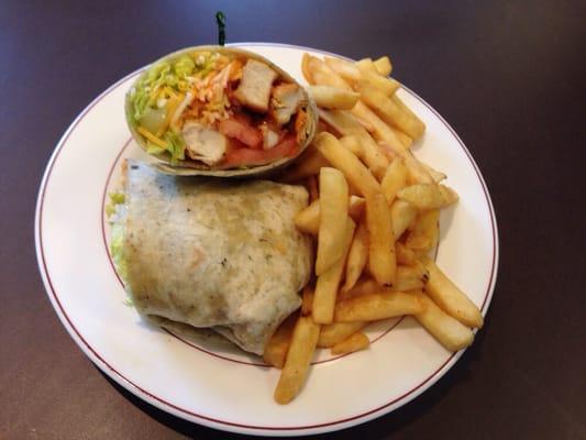 The "Buffalo Chicken Wrap"