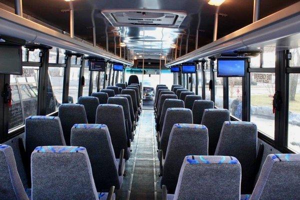 44 Passenger Bus Interior