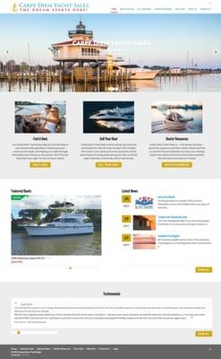 Carpe Diem Yacht Sales - home page