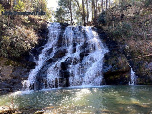 My picture doesn't do this waterfall justice. It was taken in the winter months.