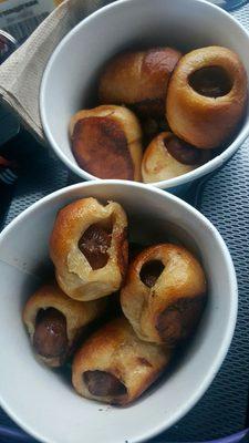 Mini Pretzel Dogs