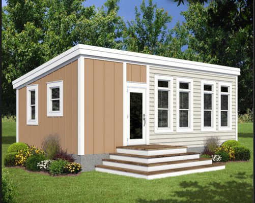 The Rurality Tiny Home offered at 435 sqft. open studio floor plan starting at $74,999