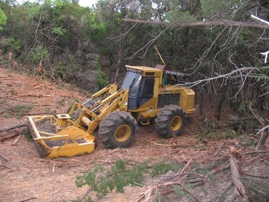 Clearing off Bee Caves Road.