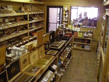 Walk-in humidor, Angelina's Cigars in Warsaw IN