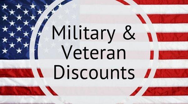 10 % military discount