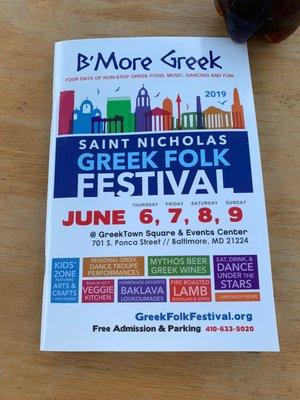 Balt Greek Festival