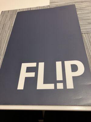 Flip menu