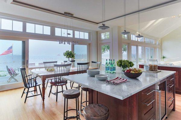 The Kitchen at the Bay Street Project. New Construction.