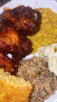 Bbq chicken dirty rice