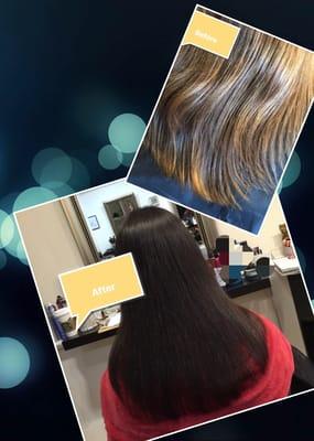 Cut and color by Christina