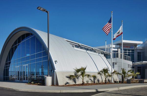 New facility front entrance.