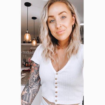 Kailey - owner of NWSB (Licensed Esthetician and Cosmetic Tattoo Artist)