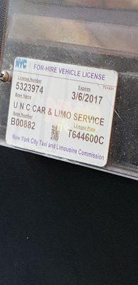 Unc Car & Limo Svc