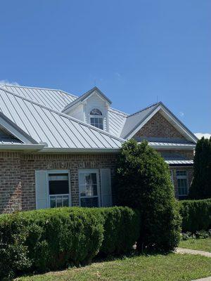 This our new roof by The Metal Roofers.