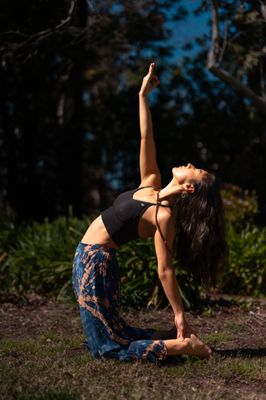 Our recent 300 hour graduate Yuki @yukireel.yoga 
 
 These photos were taken by our 500 hour graduate Lavina @lavinaportraits