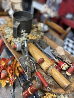 Vintage kitchen utensils