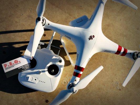 PEG DRONE - ready to fly.  Need up and above videos or photos of your business, we can help. Great for real state photos.