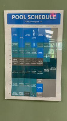 Pool Schedule