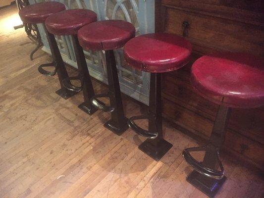 Porcelain stools salvaged from Pittsburgh, PA! 1 of a kind!