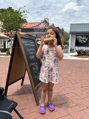 Clermont Downtown Farmers market customer!