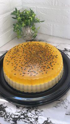 Maracuyá jelatina  passion fruit jello