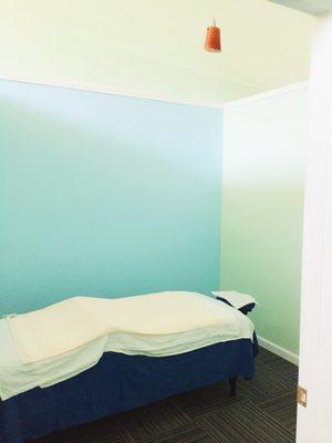 ONE OF THE TREATMENT ROOMS