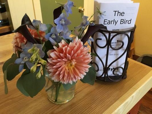 The Early Bird has a new look, a new owner and a new menu!