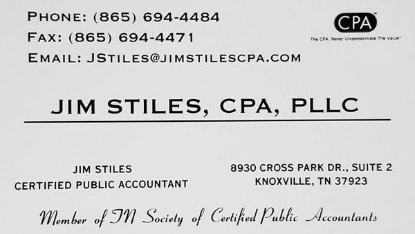 Jim Stiles, CPA