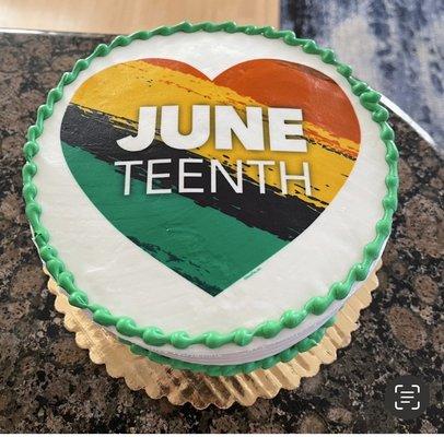 Juneteenth cake