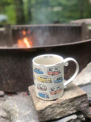 Coffee at the campfire.