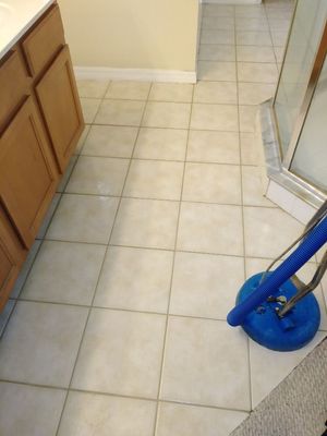 Tile and grout cleaning