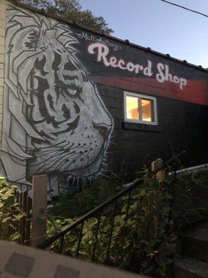 Siberian White Tiger Mural