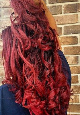 Long Healthy Hair and Color