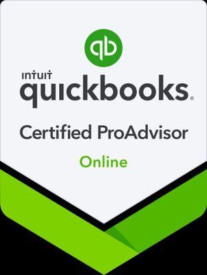 Certified Quickbooks Online ProAdvisor