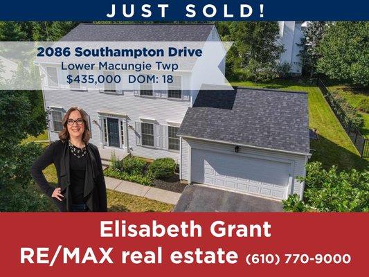 Sold in Macungie!