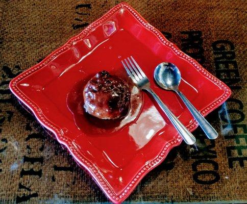 Our house specialty, Sticky Toffee Pudding.