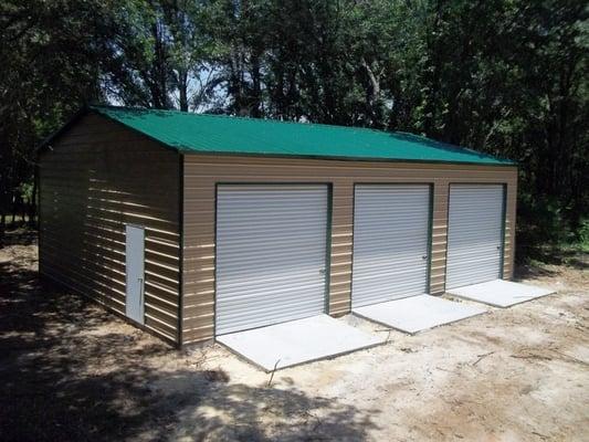 One of our Metal Garages!