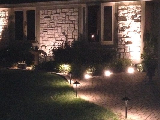 We even do outdoor lighting!