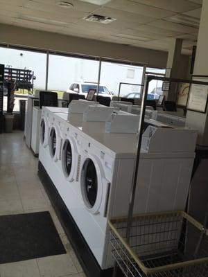 8 New Speed Queen Double Load Washers, Ultra modern, cost Saving