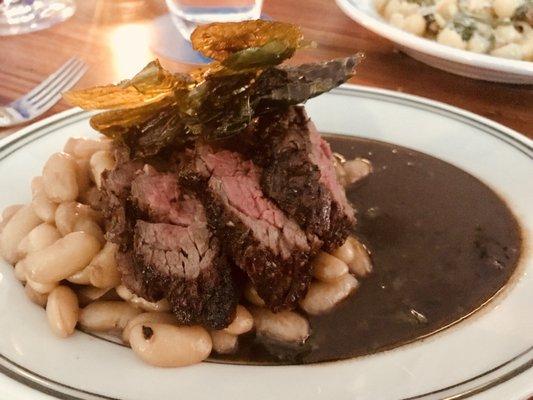 Steak from the small plate section