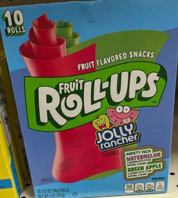 Fruit Roll Ups